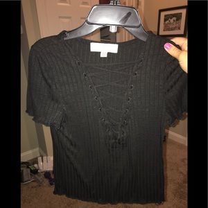 Project social tee lace up